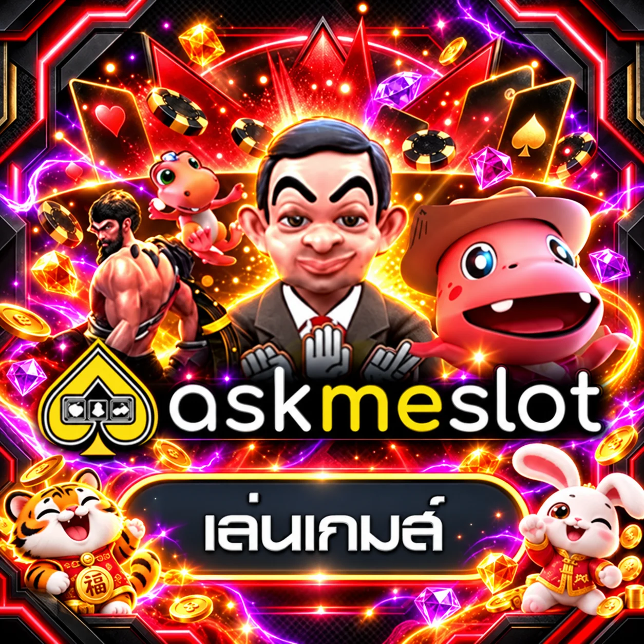 ทดลองเล่น AMB และ AskMeSlot บน Bacon168